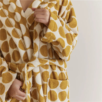 Retro Dot Bathrobe