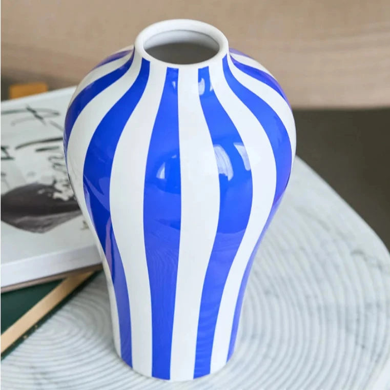 Geometric Ceramic Vase