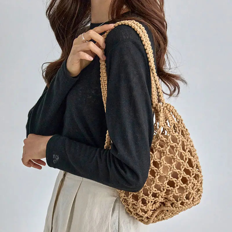 Rope Bucket Bag