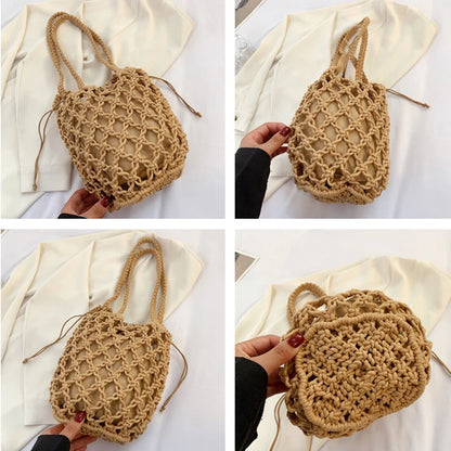 Rope Bucket Bag