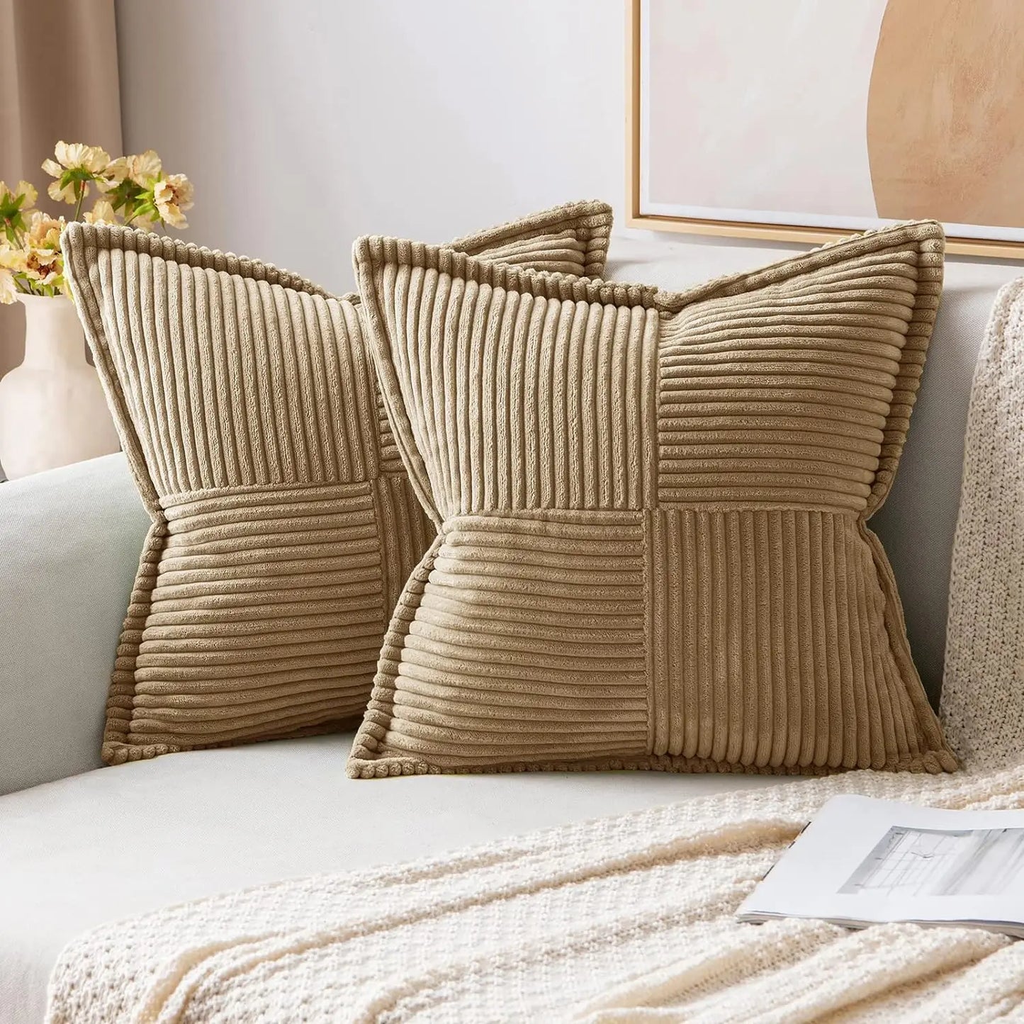 Grid Striped Pillow