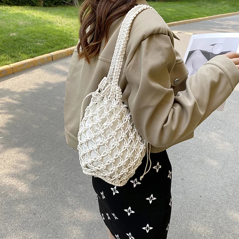 Rope Bucket Bag