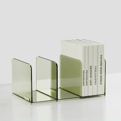 Transparent Bookends