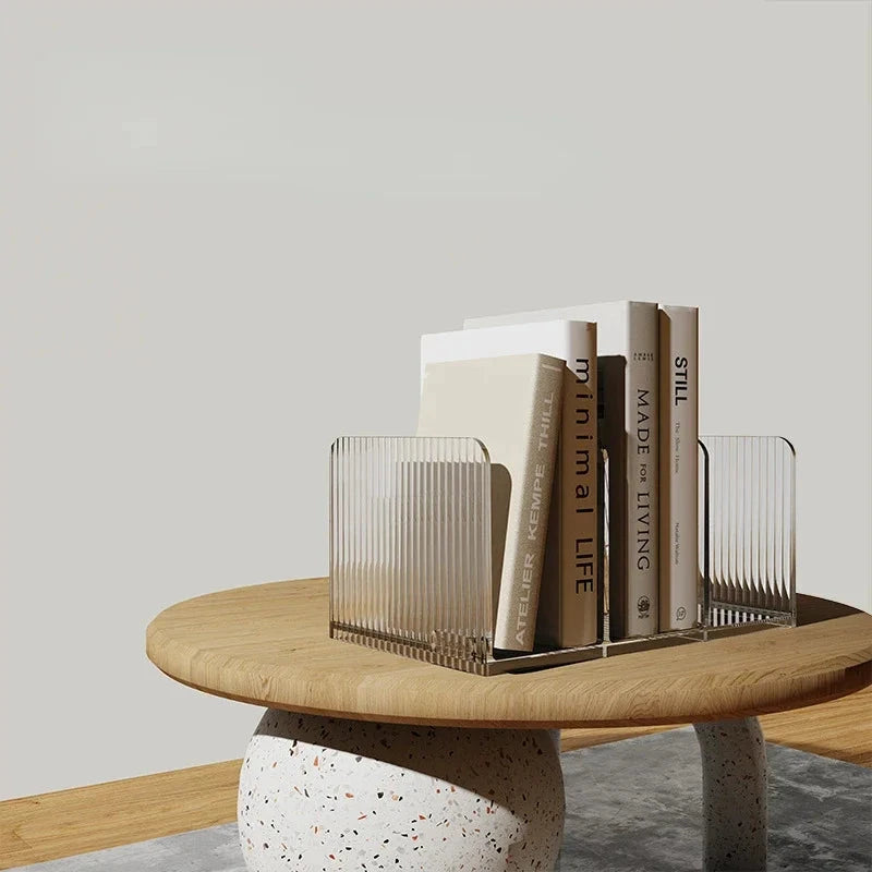 Transparent Bookends