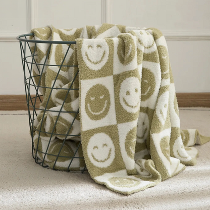 Smile Throw Blanket