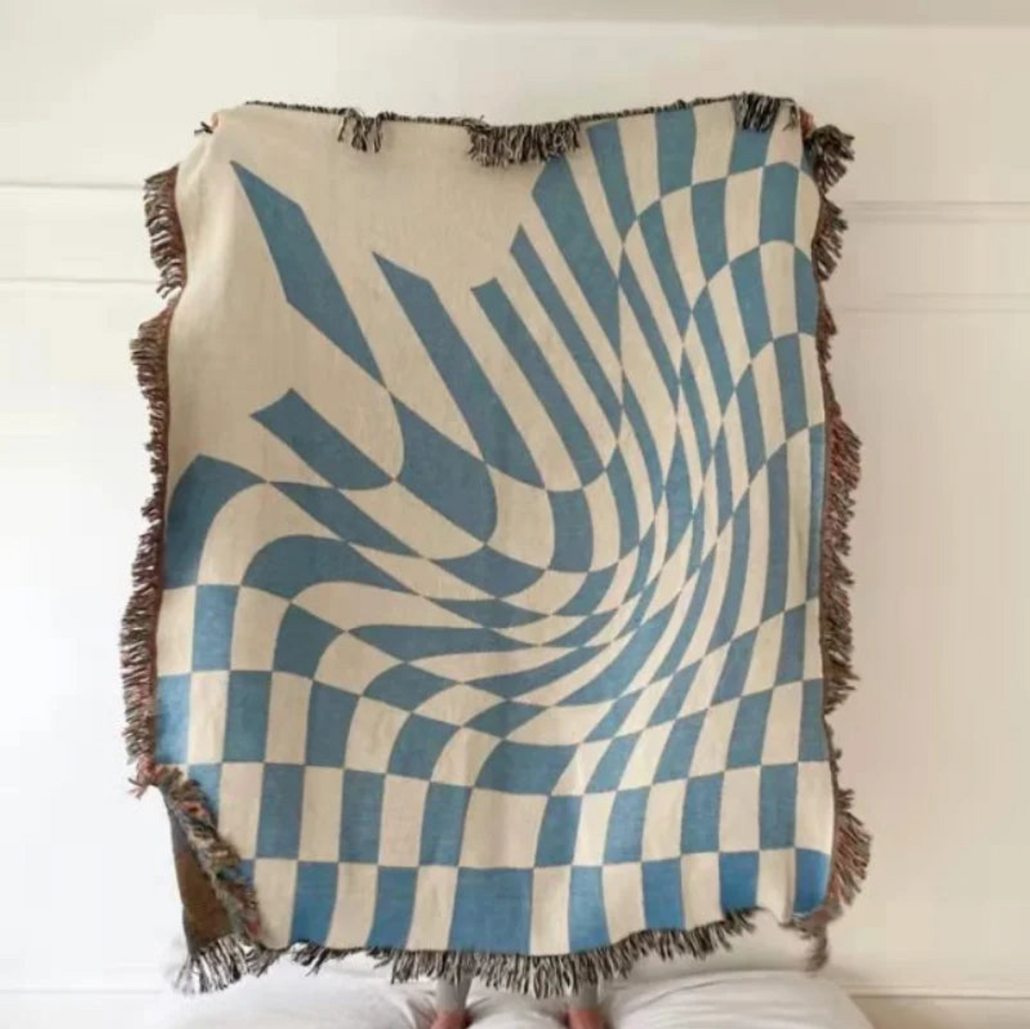 Abstract Throw Blanket