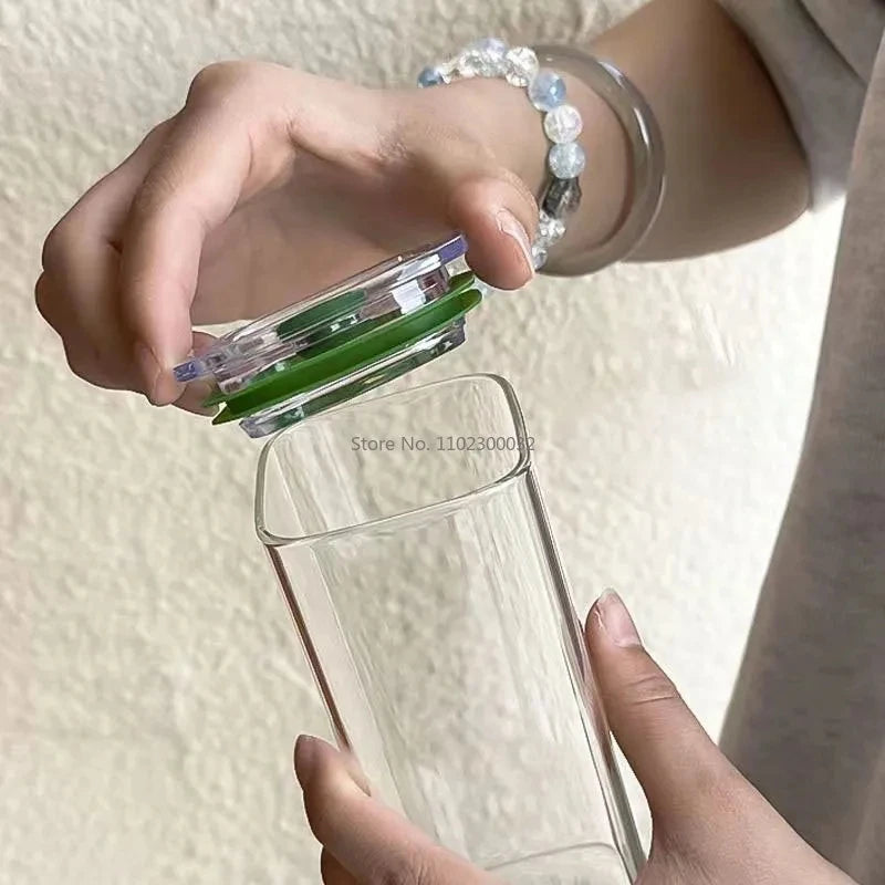 Square Transparent Tumbler