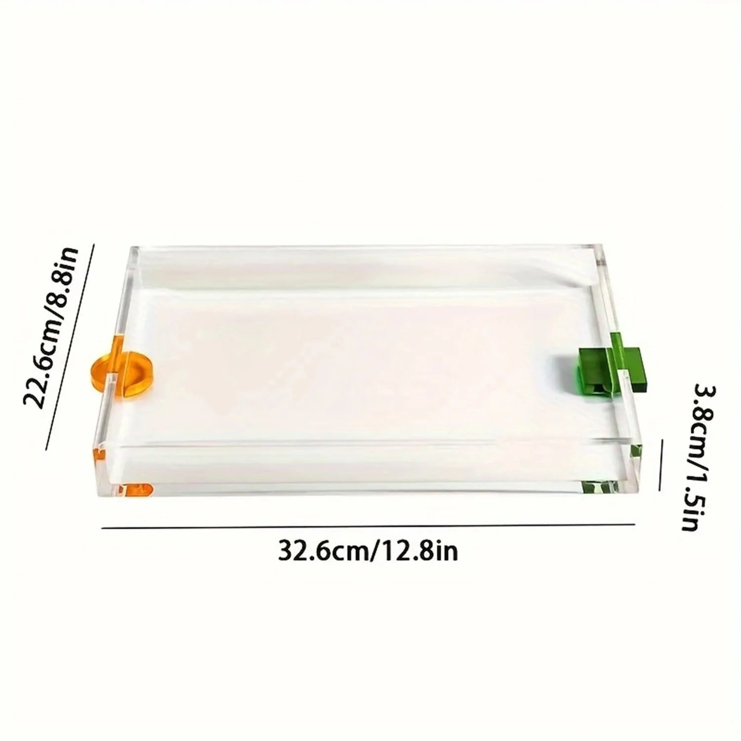 Color Pop Transparent Tray